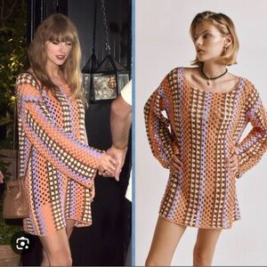 VRG GRL CROCHET DRESS AS SEEN ON TAYLOR SWIFT!!!